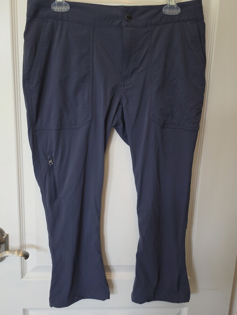 Columbia Sportwear Company Womens Capri Cargo Pants Navy Size 6
